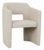 Click to swap image: &lt;strong&gt;Arya Geo Occ Chair-OatSherpa&lt;/strong&gt;&lt;br&gt;Dimensions: W660 x D630 x H790mm